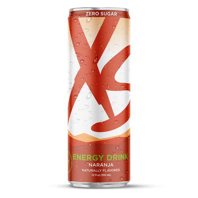 XS Energy Drink 12 oz - Naranja – Image 1