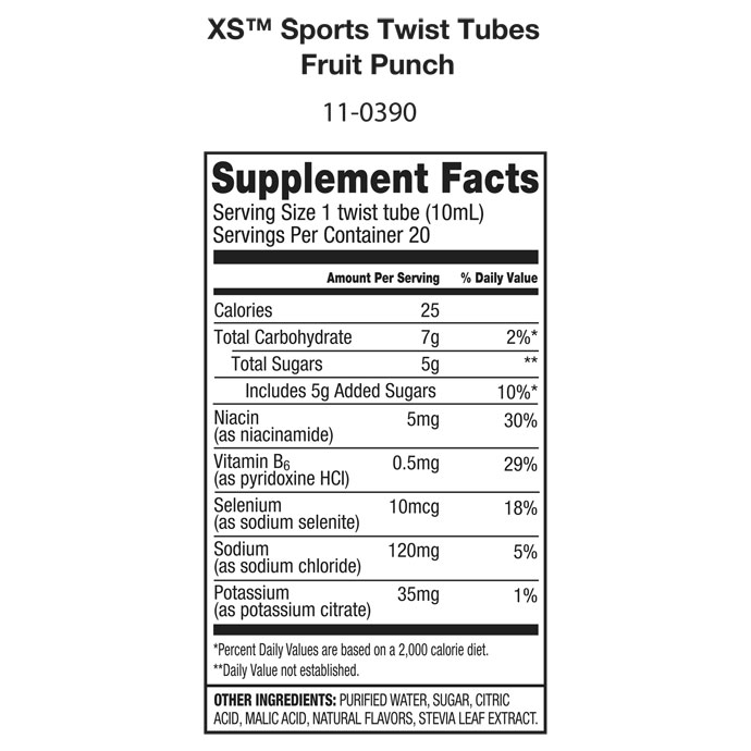 XS Sports Twist Tubes Fruit Punch – Image 4