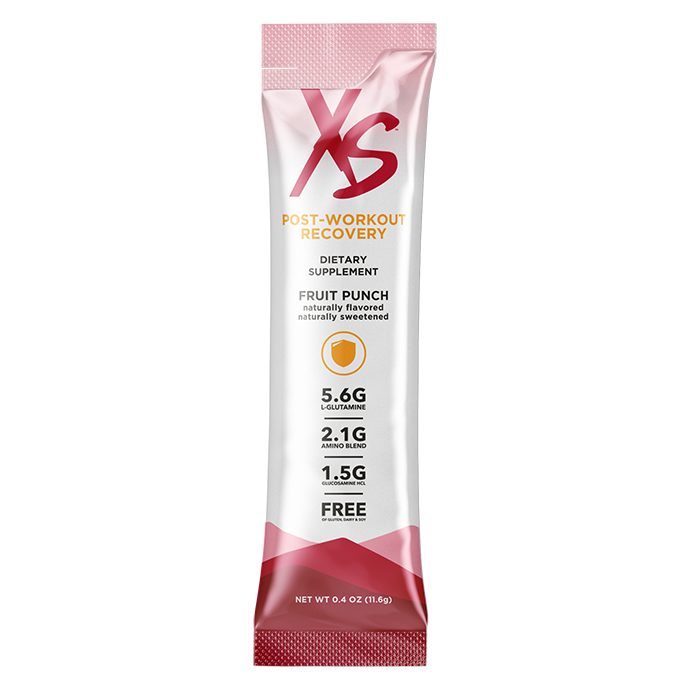 XS Post-Workout Recovery - Fruit Punch (30 Serving Pouch) – Image 3