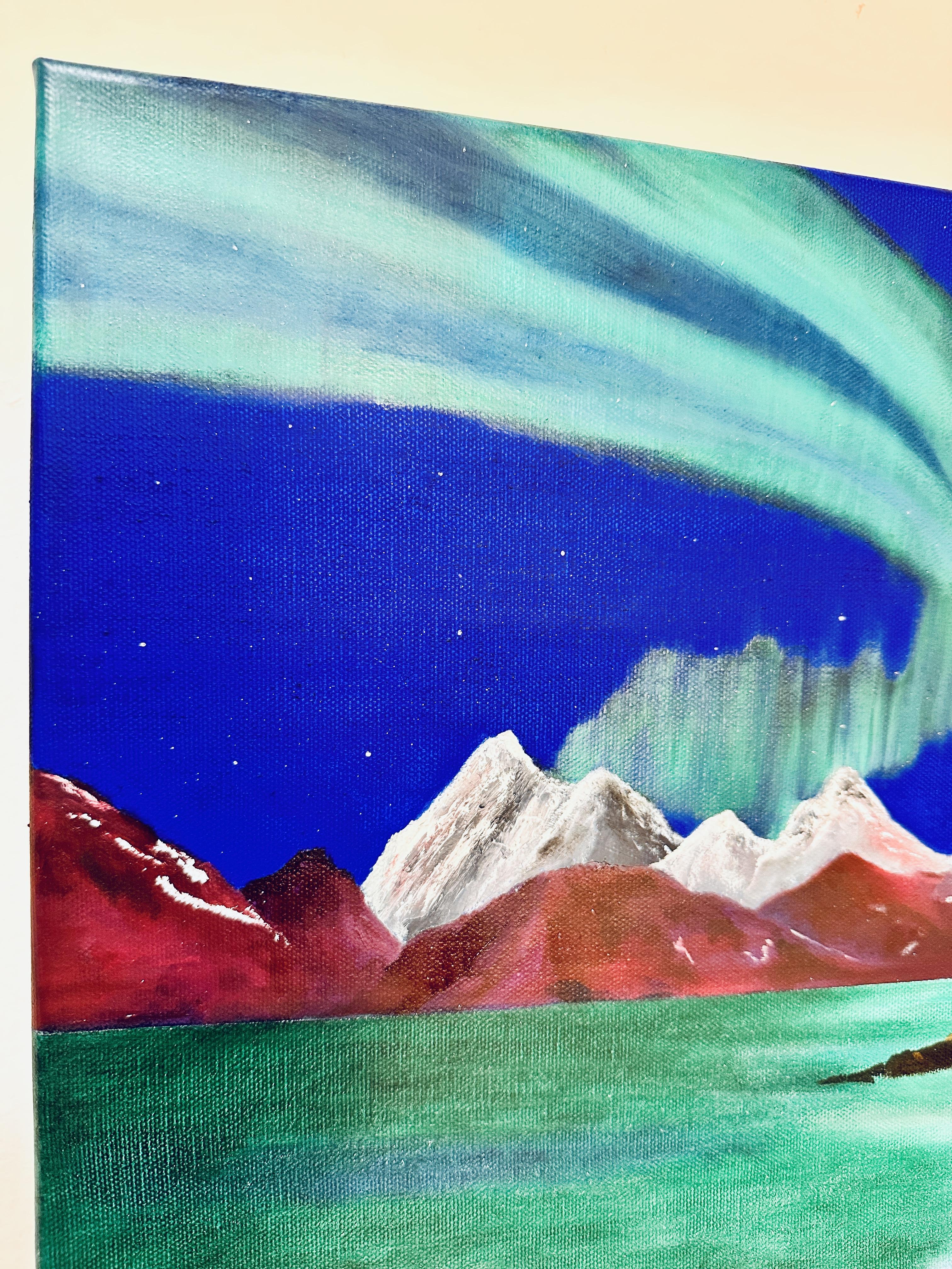 Celestial Dreams (12 × 16 inches) – Image 6