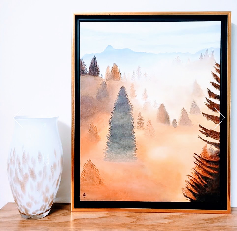 Misty Dreams (14x18 inches) – Image 3