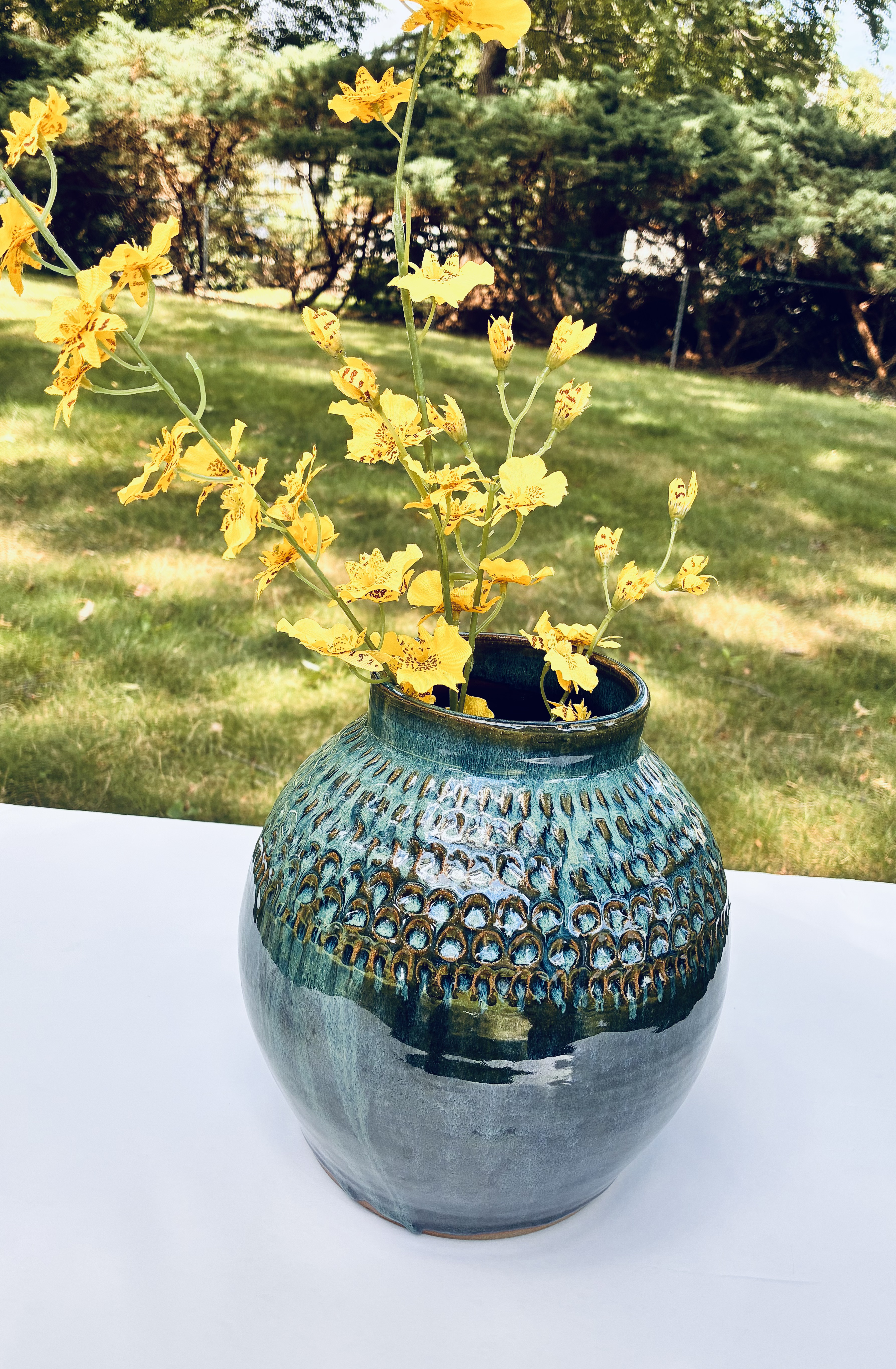 Carved Moon Vase  – Image 4