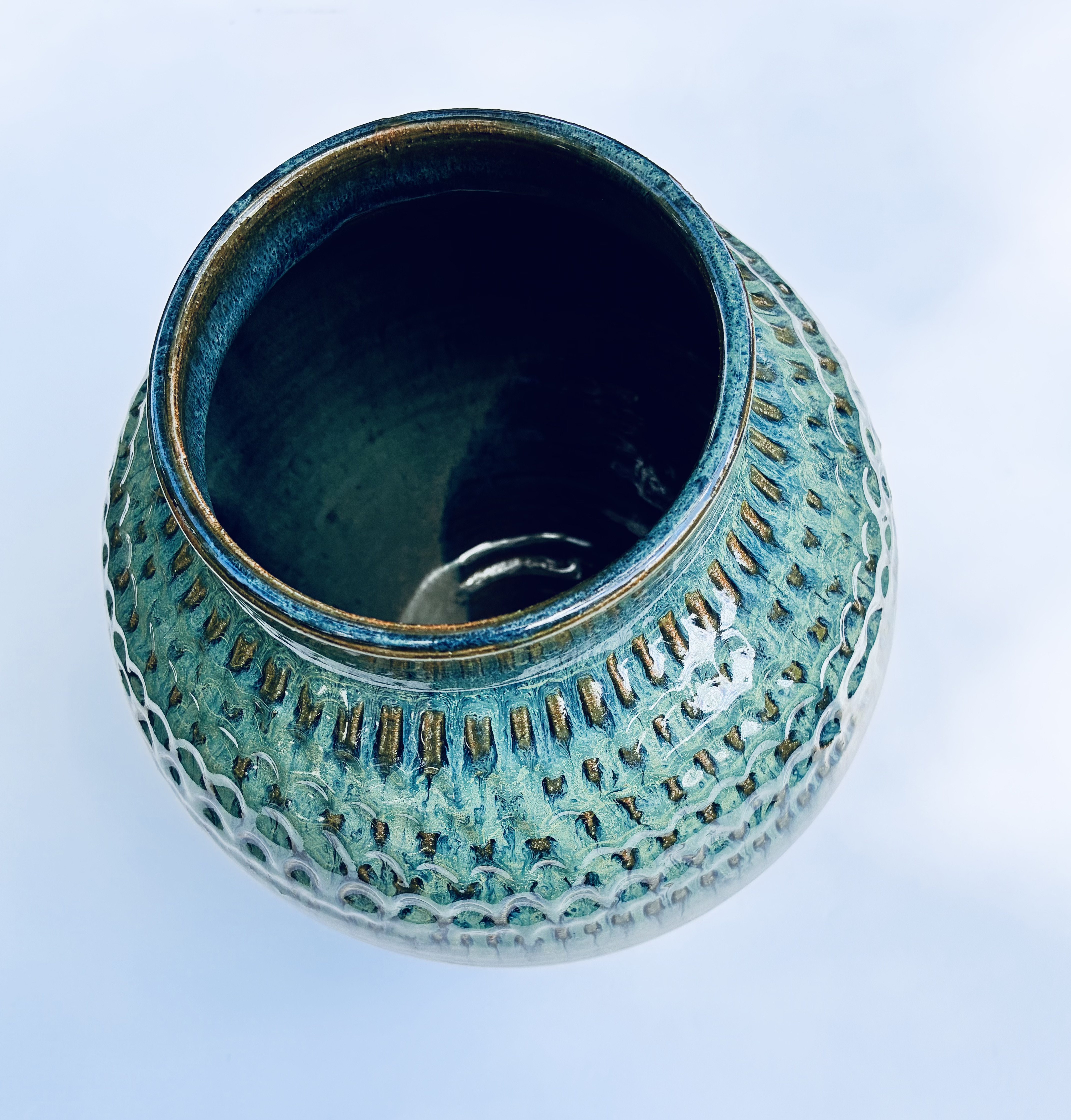 Carved Moon Vase  – Image 3