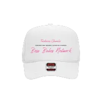 FCC "Boss Babe Signature Trucker" White  – Image 1