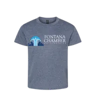 FCOC Fontana Chamber Tee Heather Navy – Image 1