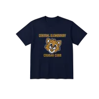 CENT Central Elementary Cougar Cubs Glitter T – Image 1