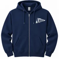 UCA Eagles Pennant Embroidered Zip-Up Hoodie UCA 26-27 – L, Navy