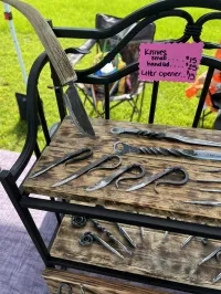 Hand Forged Mini Scalpel Knife – Image 1