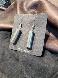 Handmade Bullet Dangle Earrings – Full Casing