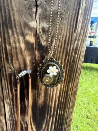 Handmade Mixed Media Necklaces – Image 2