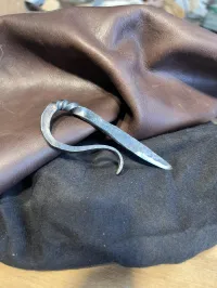 Hand Forged Mini Scalpel Knife – Image 2