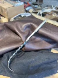 Hand Forged Springsteel Scalpel knife – Image 2