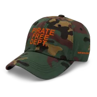 Pirate Free Dept. Dad hat – Image 2