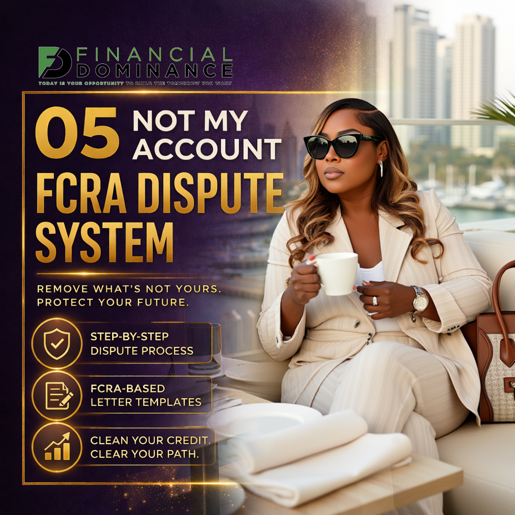 Not My Account FCRA Dispute System – Image 1