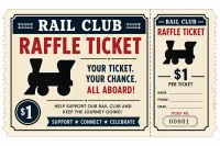 $1 Rail Club Raffle Ticket – Image 1