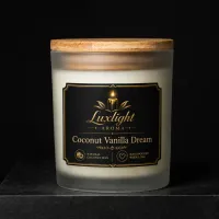 Coconut Vanilla Dream Coconut Wax Candle | 8 Oz Sweet Creamy Candle – Image 1