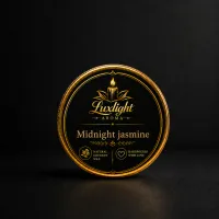 Midnight Jasmine Coconut Wax Tin Candle | 2 Oz Floral Mini Candle – Image 1