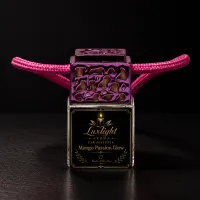 Mango Passion Glow Car Diffuser | Tropical Car Air Freshener – Pink