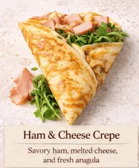 Ham & Cheese Crepe – Image 1