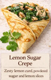 Lemon Sugar Crepe – Image 1