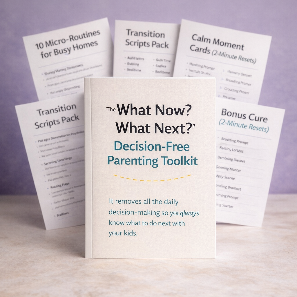 What Now? What's Next - Parenting Tool – Image 3