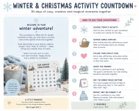 Winter & Christmas Activity Countdown for Kids – Image 3