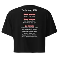 Descent 2026 Womens Crop Top – Image 2