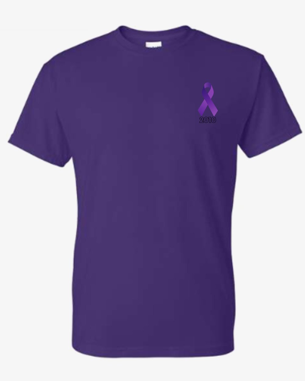 Matthew's Superhero Supporter Shirt – Purple, Youth XL