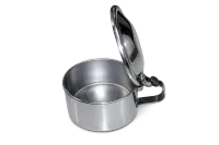 Stainless Steel Sputum Mug – Patient Specimen Container – Image 1