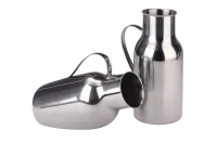 Stainless Steel Male Urinal – Medical Grade Patient Toilet Aid – Image 1