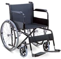Wheelchair – Steel/Nylon – Fix Arm & Foot – WHLCFS875-46 – Image 1