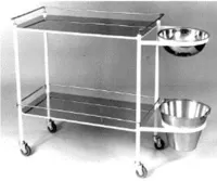 Dressing Trolley with Bucket & Bowl – TR 571 – Image 1