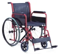 Wheelchair – Steel/PVC – Detachable Arm & Foot – WHLCFS903-46 – Image 1
