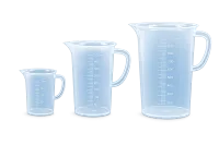 Plastic Autoclavable Measuring Jugs – Image 1