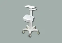RWD-JH8852-1 Monitor Trolley – Aluminium/Steel Medical Cart – Image 1