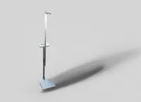 Digital Physician Scale – MS3400 with Height Rod – Image 1