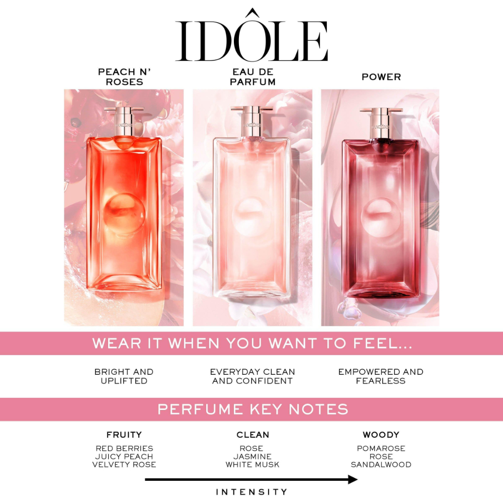 Lancome Idole Peach N Roses EDP For Women 100ML – Image 4