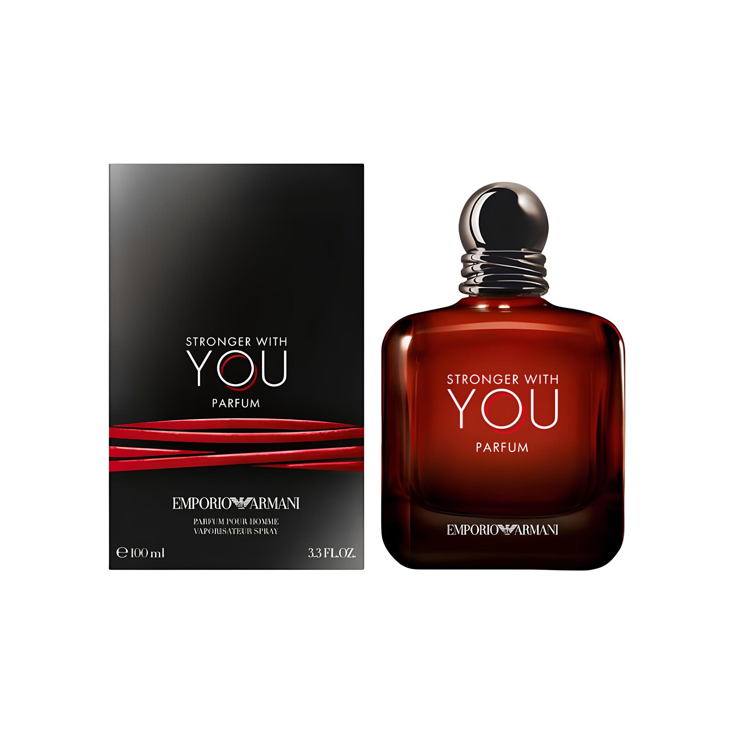 Armani Stronger With You Pour Homme Parfum For Men 100ML – Image 2