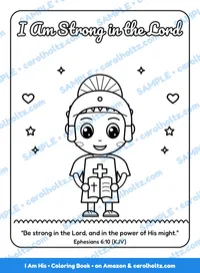BOTH I Am His - Girls Coloring Book AND I Am His - Boys Coloring Book – Image 3
