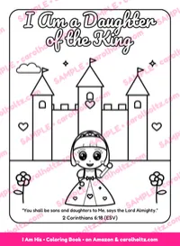 I Am His - Girls Coloring Book – I am His - Girls Coloring Book