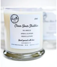 Clean Your Shiddies 10 oz Candle – Image 2