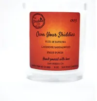 Own Your Shiddies Candle – Image 3