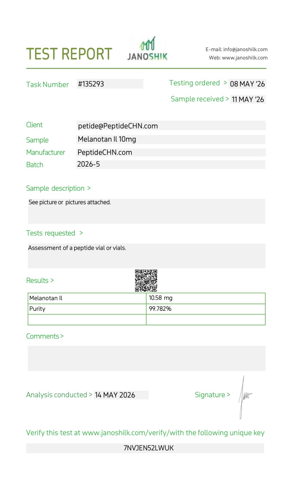 Melanotan-2 - 10mg – Image 2