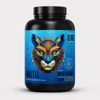 Proteina Whey Isolatada Hidrolizada Miztli 2kg 56 Serv Sabor Nieve de Nuez – Image 1