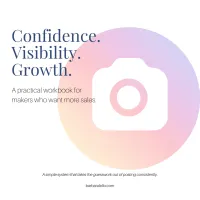 Confidence. Visibility. Growth - A Practical Workbook for Makers Who Want More Sales - Downloadable Workbook – Image 1