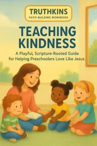 Teaching Kindness: A Playful, Scripture-Rooted Guide for Helping Preschoolers Love Like Jesus - A Truthkins Interactive Faith G – Image 1