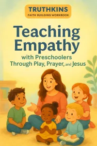 Teaching Empathy with Preschoolers Through Play, Prayer, and Jesus - Truthkins Interactive Faith Guide – Image 1