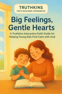 Big Feelings, Gentle Hearts: A Truthkins Interactive Faith Guide for Helping Young Kids Find Calm with God – Image 1