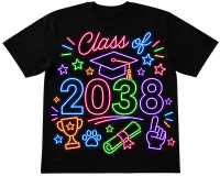 Graduating Class Neon Tee – Image 3