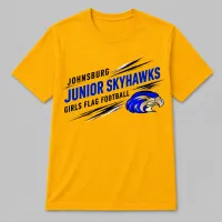 Johnsburg Jr. Skyhawks Girls Flag Football T-Shirt – Image 1